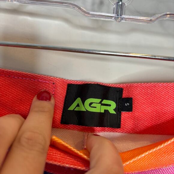 AGR Gradient High Rise Wide Leg Jeans - Picture 5 of 9